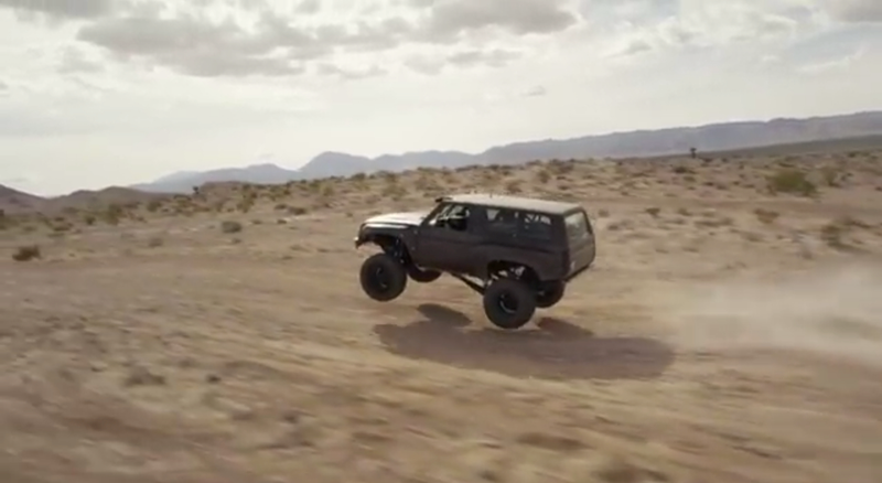 Illustration for article titled Watch The Coolest Chevy Blazer Of Our Time Tear Up The Desert